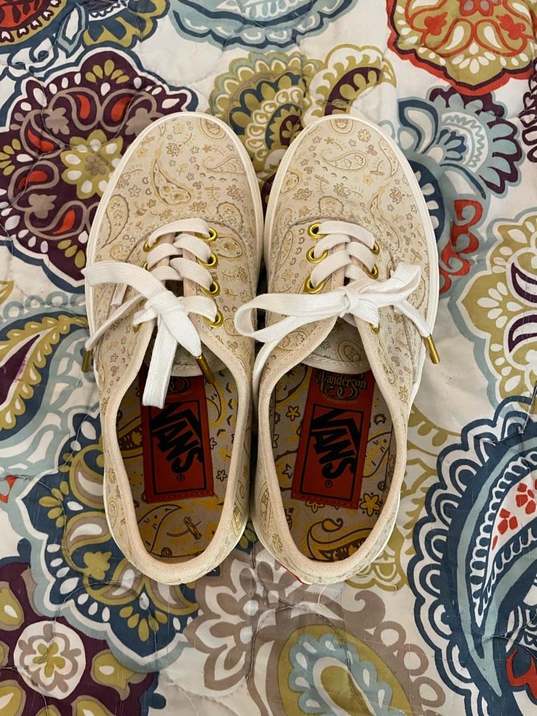 Vans X Anderson Paak Paisley Sneakers  Rare Collab